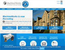 Tablet Screenshot of machineworks.com